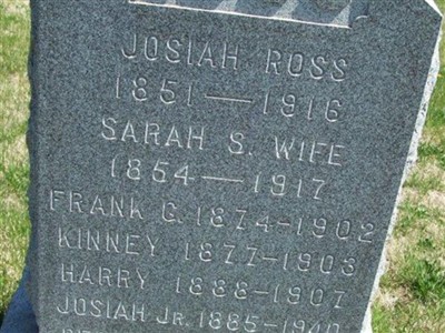 Josiah Ross, Jr on Sysoon