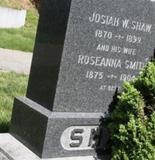 Josiah W Shaw on Sysoon