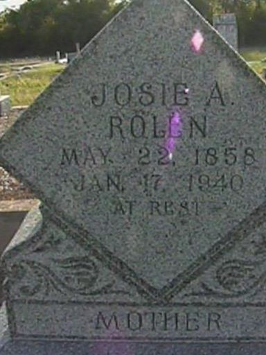 Josie A Rolen on Sysoon