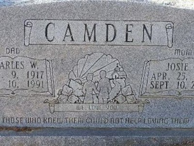 Josie C Camden on Sysoon