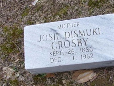 Josie Dismuke Crosby on Sysoon