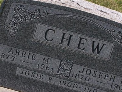 Josie R. Chew on Sysoon