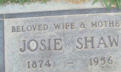 Josie Whitaker Shaw on Sysoon
