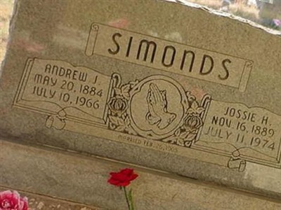 Jossie H. Simonds on Sysoon