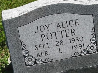 Joy Alice Potter on Sysoon