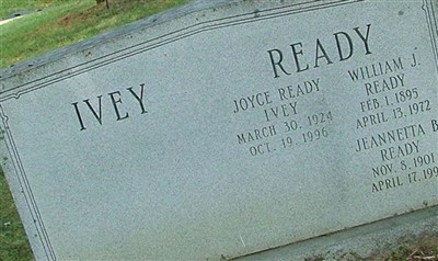 Joyce Ready Ivey on Sysoon