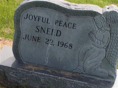 Joyful Peace Sneed on Sysoon