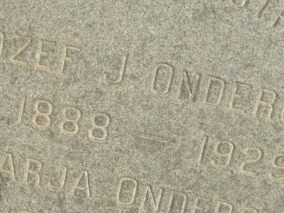 Jozef J. Onderscin on Sysoon