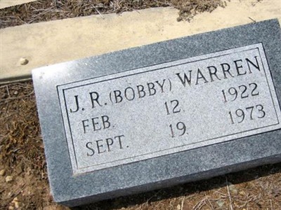 J. R. "Bobby" Warren on Sysoon