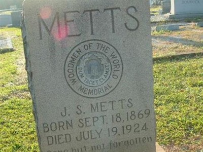 J S Metts on Sysoon