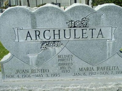 Juan B Archuleta on Sysoon