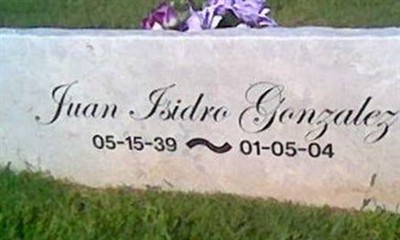 Juan Isidro Gonzalez on Sysoon