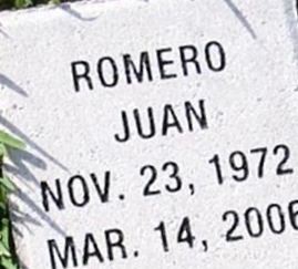 Juan Romero on Sysoon