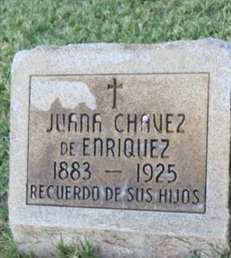 Juana Chavez Enriquez on Sysoon