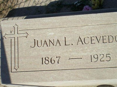 Juana L. Acevedo on Sysoon
