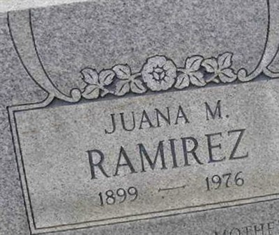 Juana M. Ramirez on Sysoon