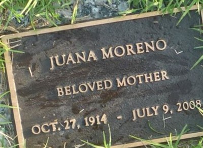Juana Moreno on Sysoon