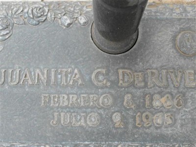 Juanita C De Rivera on Sysoon