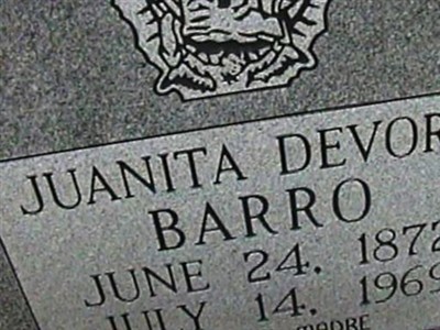 Juanita Devora Barro on Sysoon