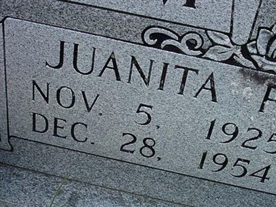 Juanita F. Higginbotham on Sysoon