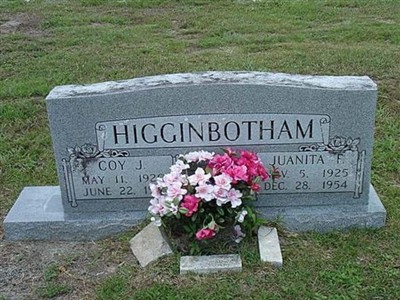 Juanita F. Higginbotham on Sysoon