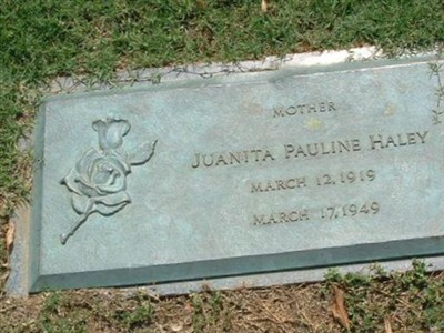 Juanita Pauline Horton Haley on Sysoon
