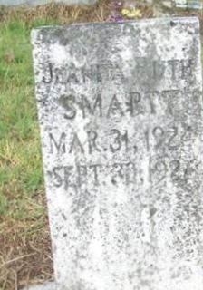 Juanita Ruth Smartt, Find a grave on Sysoon Juanita Ruth Smartt on Sysoon