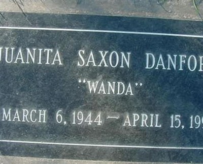 Juanita Saxon "Wanda" Danforth on Sysoon
