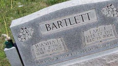 Juanita Stultz Bartlett on Sysoon