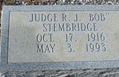 Judge R. J. Stembridge on Sysoon