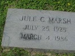 Jule C Marsh on Sysoon