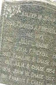 Julia A. Bache Pickell on Sysoon