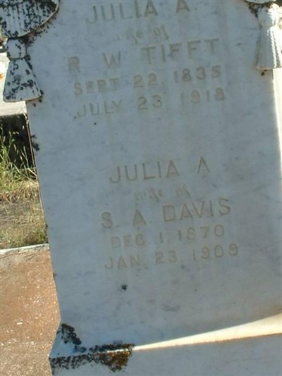 Julia A. Davis on Sysoon