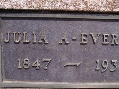 Julia A Everly on Sysoon