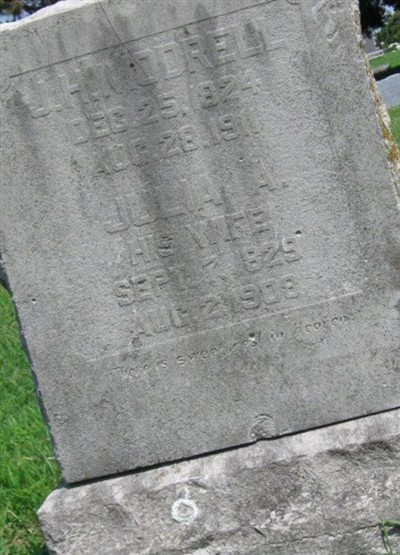 Julia A. Modrell on Sysoon