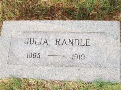 Julia A Randle on Sysoon