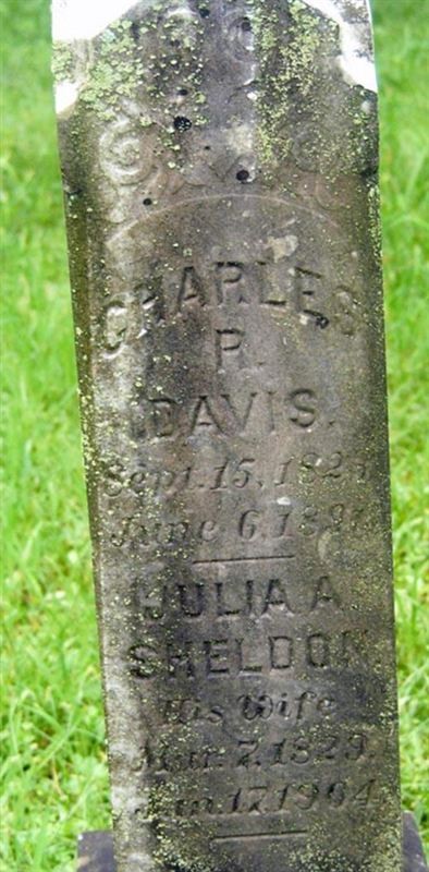 Julia A. Sheldon Davis on Sysoon