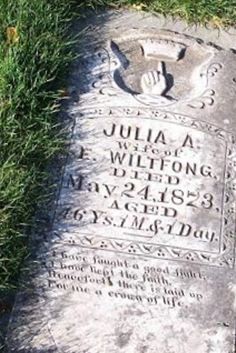 Julia A Wiltfong on Sysoon