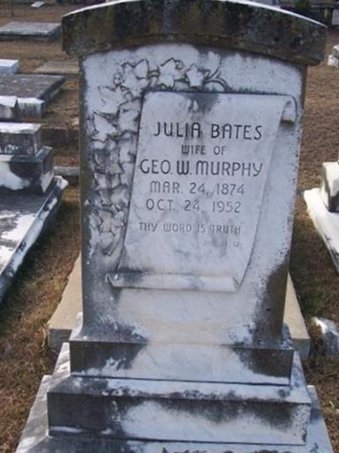 Julia Bates Murphy on Sysoon