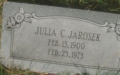 Julia C. Jarosek Jarosek on Sysoon