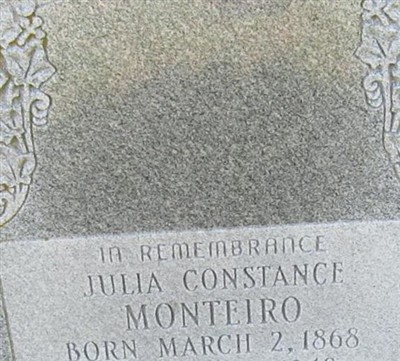 Julia Constance Monteiro on Sysoon