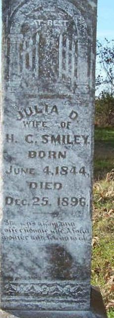 Julia Davis Ransom Smiley on Sysoon