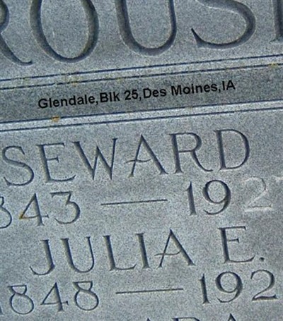 Julia E Crouse on Sysoon
