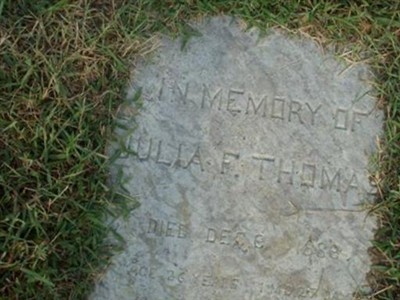 Julia F. Thomas on Sysoon