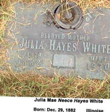 Julia Hayes White on Sysoon