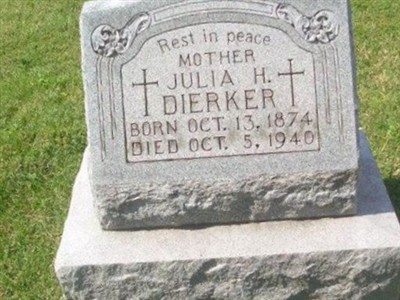 Julia Helena Zimmerer Dierker on Sysoon