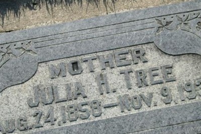 Julia HOLLAND Tree, Find a grave on Sysoon Julia HOLLAND Tree on Sysoon