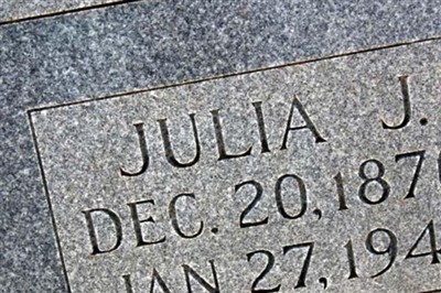 Julia J. Cox on Sysoon