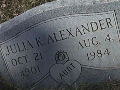 Julia K Alexander on Sysoon