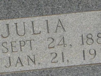 Julia L. Tidwell on Sysoon